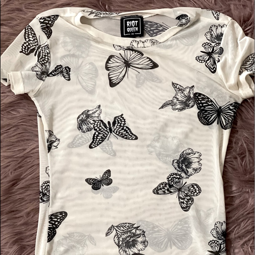 See- threw shirt